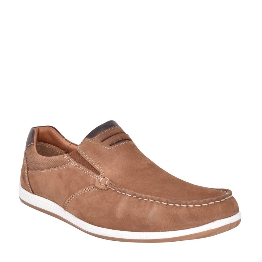 Mens DUBARRY | Mens Sage Slip On Shoe In Chestnut