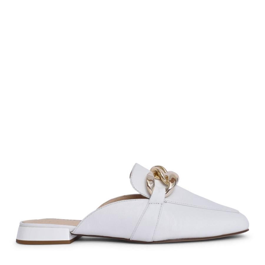 Ladies CAPRICE | Ladies 9-27104 Dress Mule In White