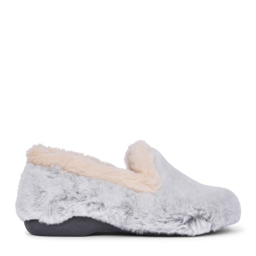 Ladies LUNAR | Ladies Bax Kla171 Slipper In Grey