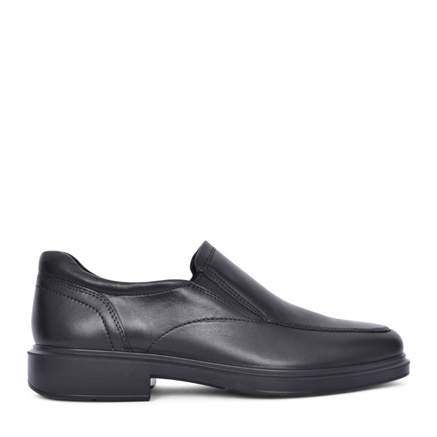 Mens ECCO | Mens Helsinki 2 500154 Slip-On Shoe In Black