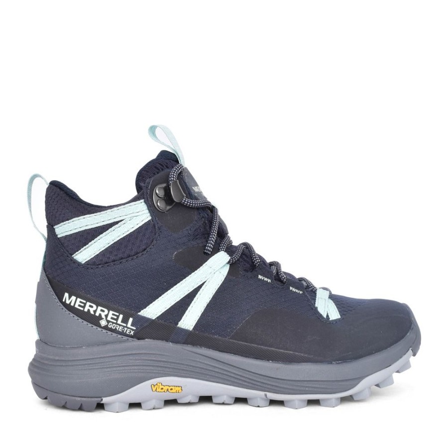 Ladies MERRELL | Ladies J037744 Siren 4 Mid Gtx Walking Boot In Navy