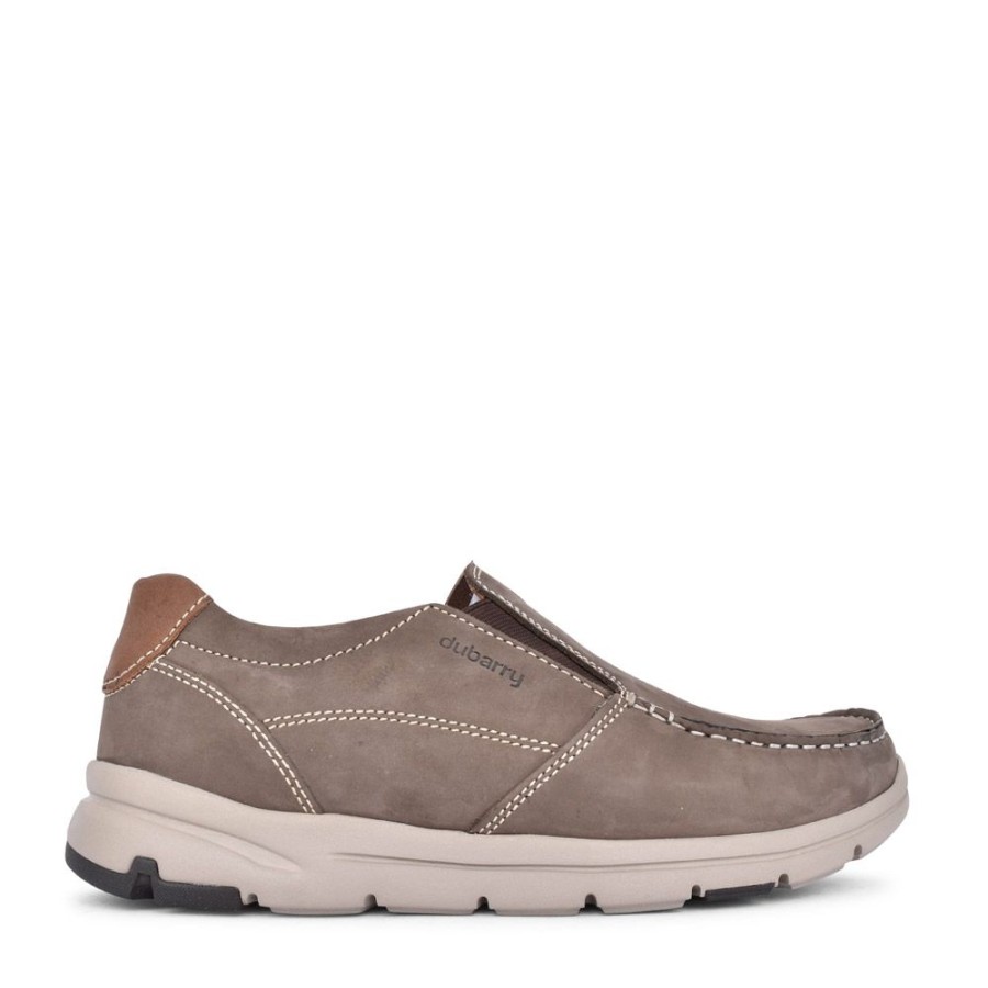 Mens DUBARRY | Mens Boston Slip On Shoe In Grey