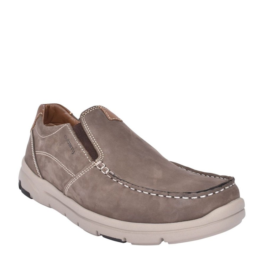 Mens DUBARRY | Mens Boston Slip On Shoe In Grey