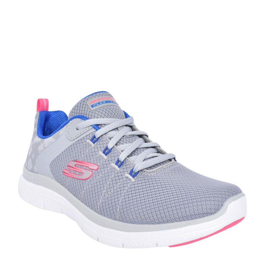 Ladies SKECHERS | Ladies 149580 Elegant Ways Trainer In Grey