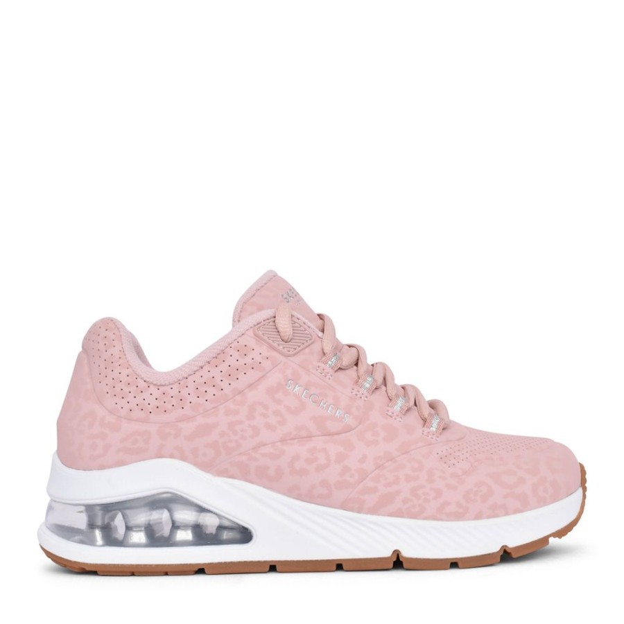 Ladies SKECHERS | Ladies 155642 Uno 2 Trainer In Rose