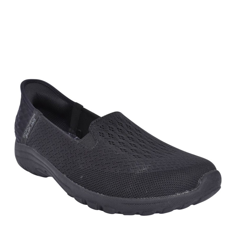 Ladies SKECHERS | Ladies 158698 Reggae Fest 2.0 - Guiding Light Slip-Ins In Black