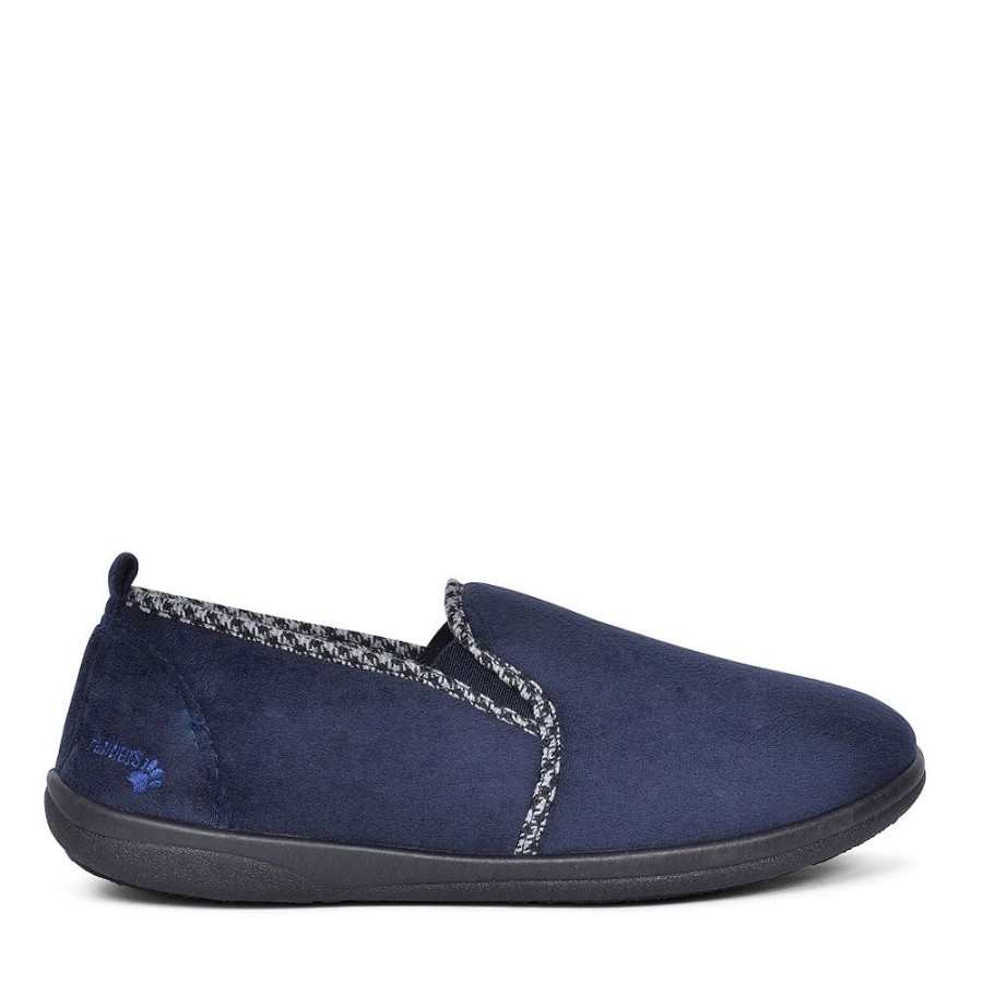 Mens PADDERS | Lewis Slippers For Men In Navy