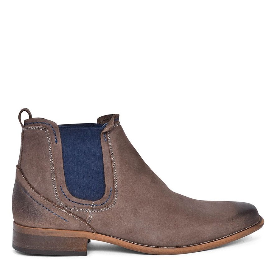 Mens ESCAPE | Austin Chelsea Boot For Men In Charcoal