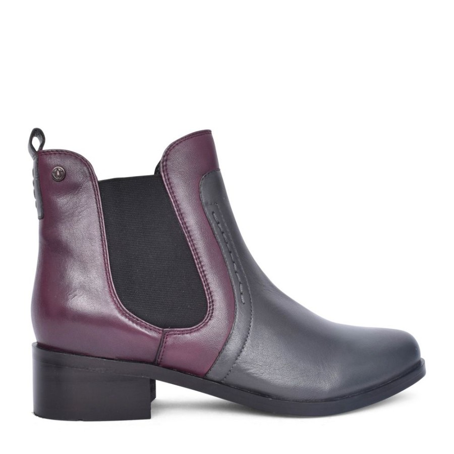 Ladies LOTUS | Ladies Murphy Ulb343 Chelsea Boot In Grey