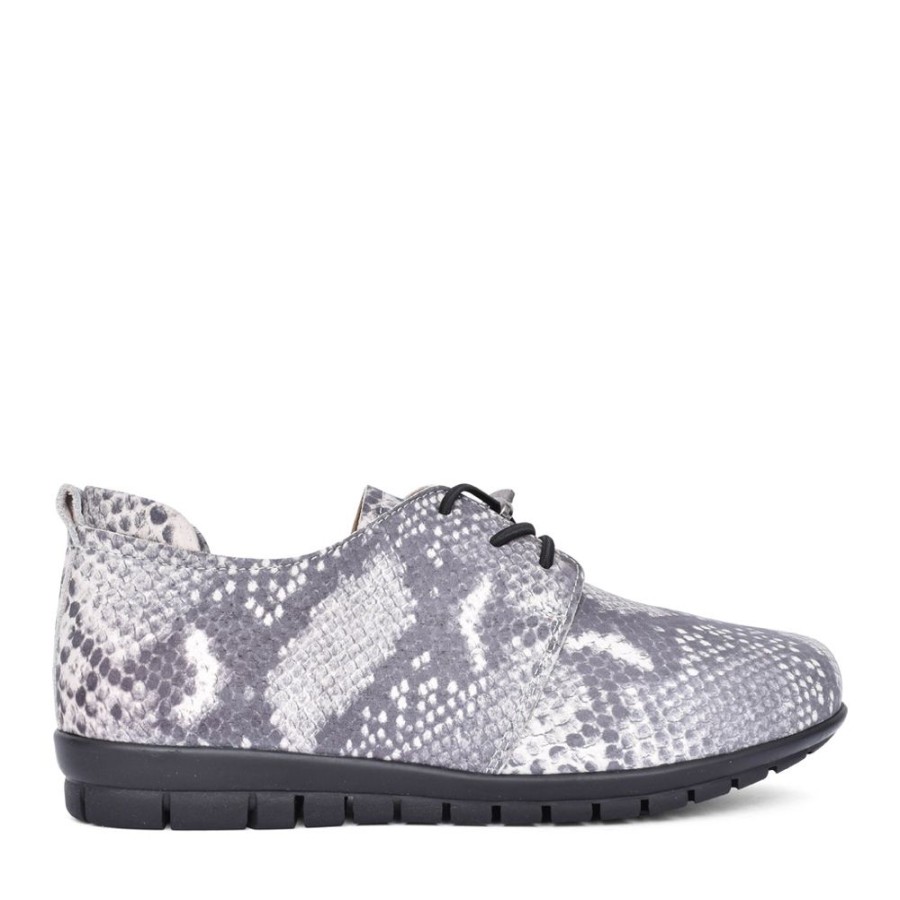 Ladies ADESSO | Ladies Sarah A7010 Laced Shoe In Snake