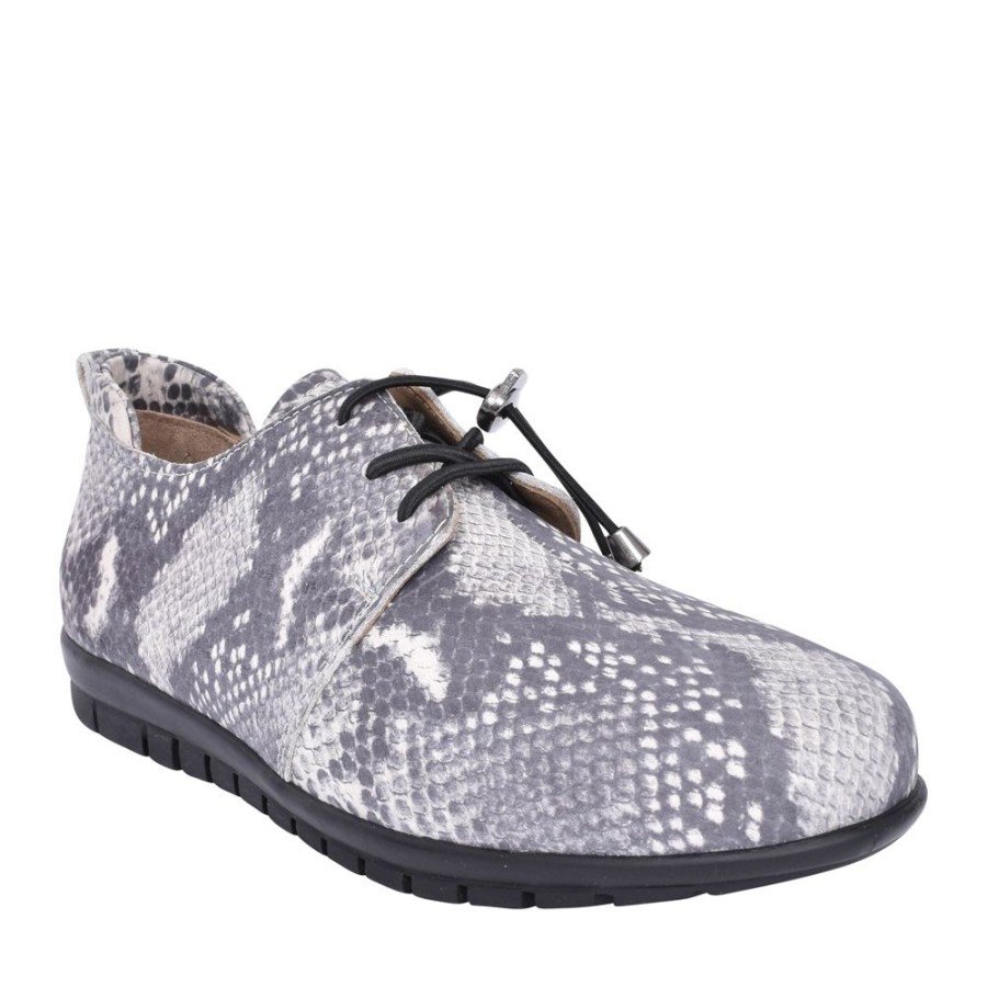 Ladies ADESSO | Ladies Sarah A7010 Laced Shoe In Snake