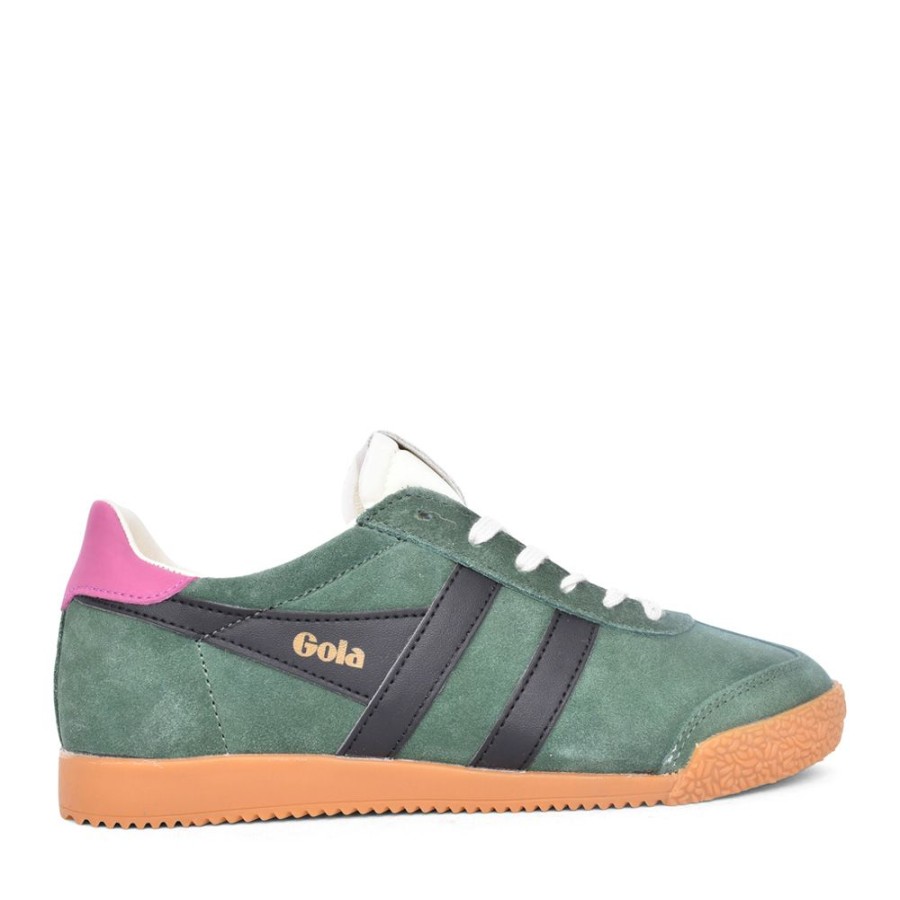 Ladies GOLA | Ladies Elan Clb538 Laced Trainer In Green