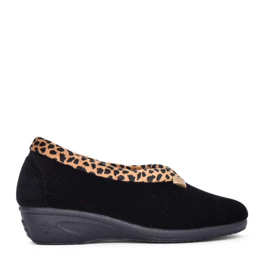 Ladies LUNAR | Ladies Paloma Kla005 Slipper In Black