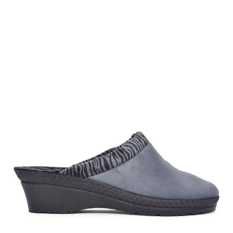 Ladies ROHDE | Ladies 2465 Neustadt Mule Slipper In Grey