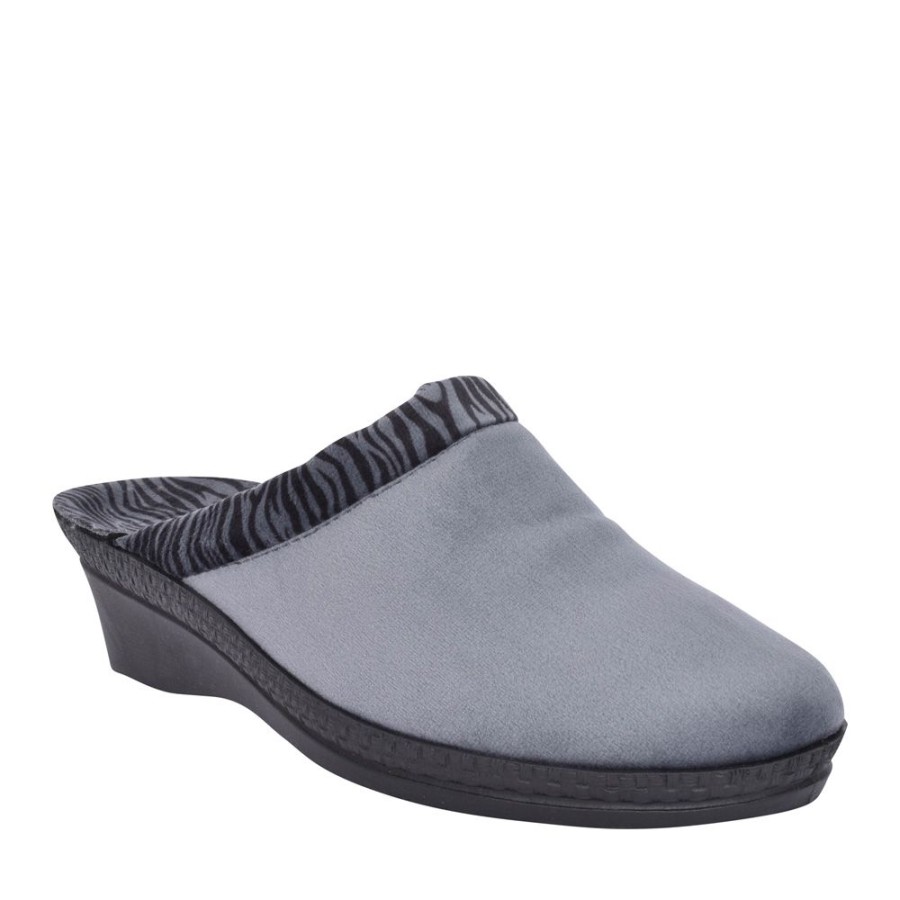 Ladies ROHDE | Ladies 2465 Neustadt Mule Slipper In Grey