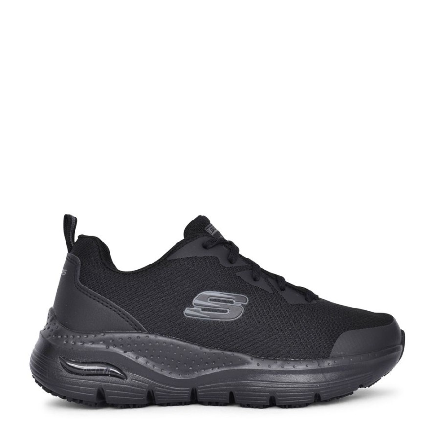 Ladies SKECHERS | Ladies 108019Ec Arch Fit Sr Trainer In Black