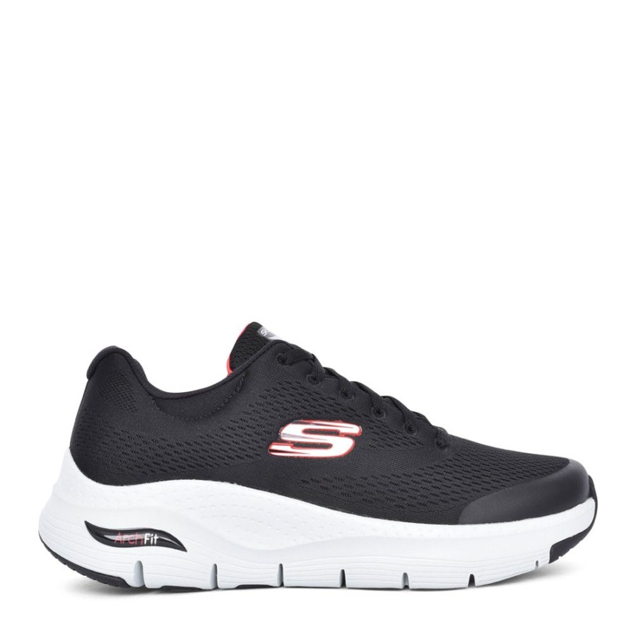 Mens SKECHERS | Mens 232040 Arch Fit Trainer In Black Intere