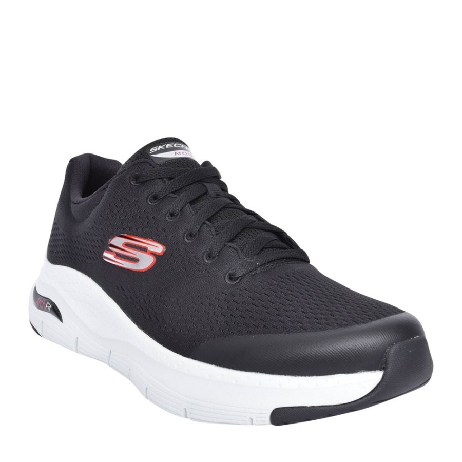 Mens SKECHERS | Mens 232040 Arch Fit Trainer In Black Intere