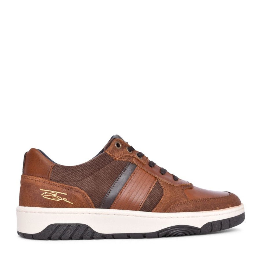 Mens LLOYD & PRYCE | Mensthomas Laced Trainer In Brown