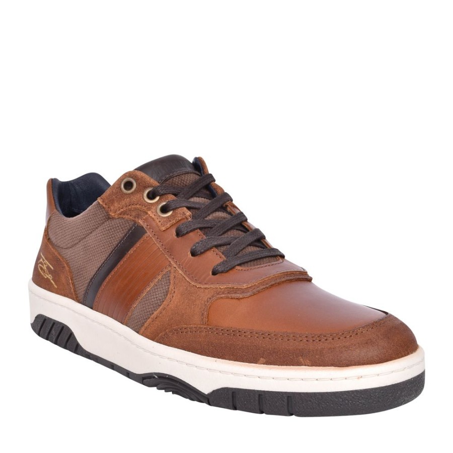 Mens LLOYD & PRYCE | Mensthomas Laced Trainer In Brown