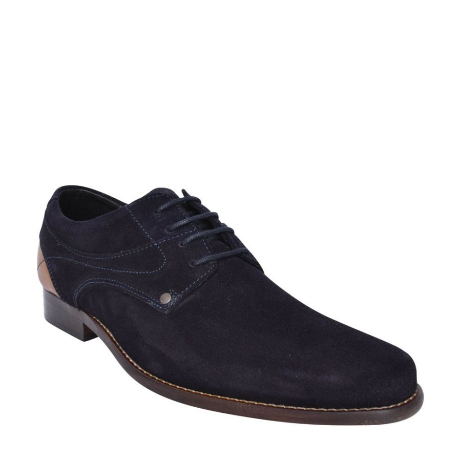 Mens ESCAPE | Men'S Big Creek Formal Laced Shoe In Navy