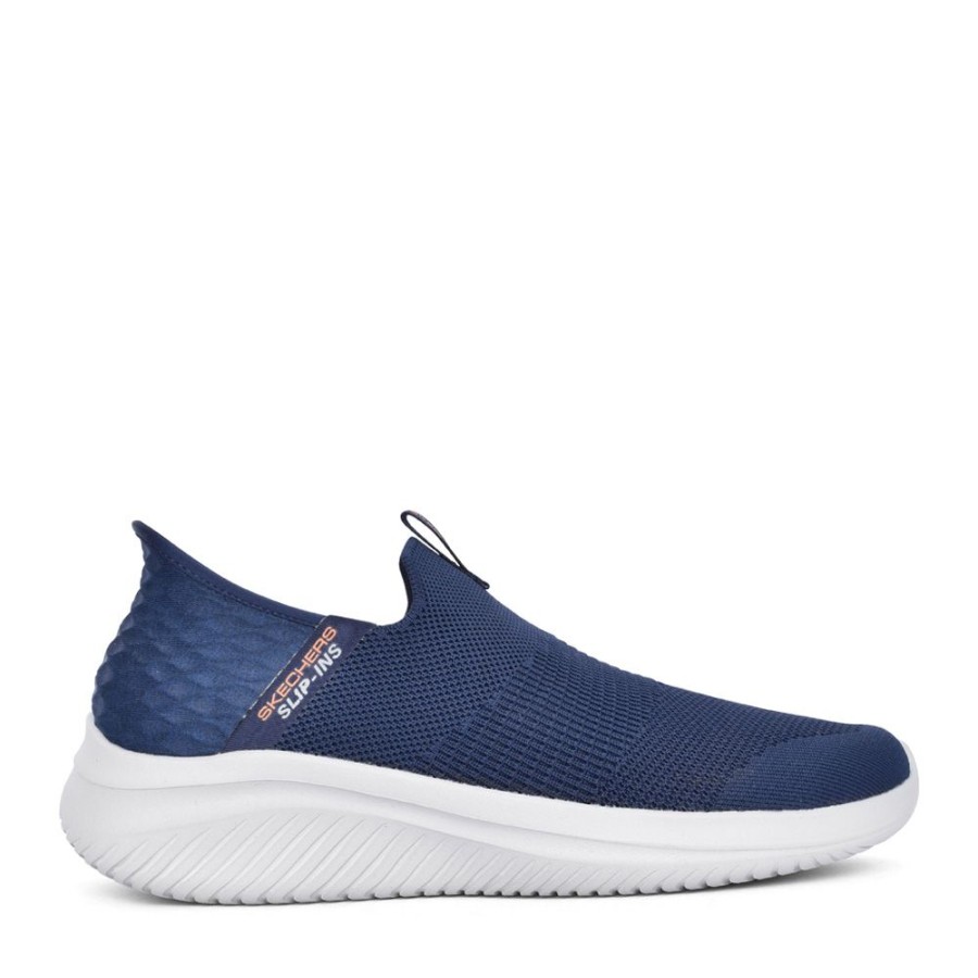 Mens SKECHERS | Mens Slip-Ins 232450 Ultra Flex In Navy