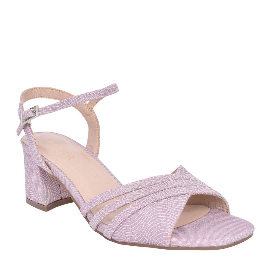 Ladies MENBUR | Ladies Cetus 23689 Dress Sandal In Lilac