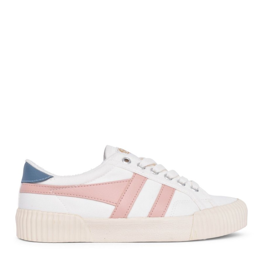 Ladies GOLA | Ladies Rally Clb395 Laced Trainer In Off White