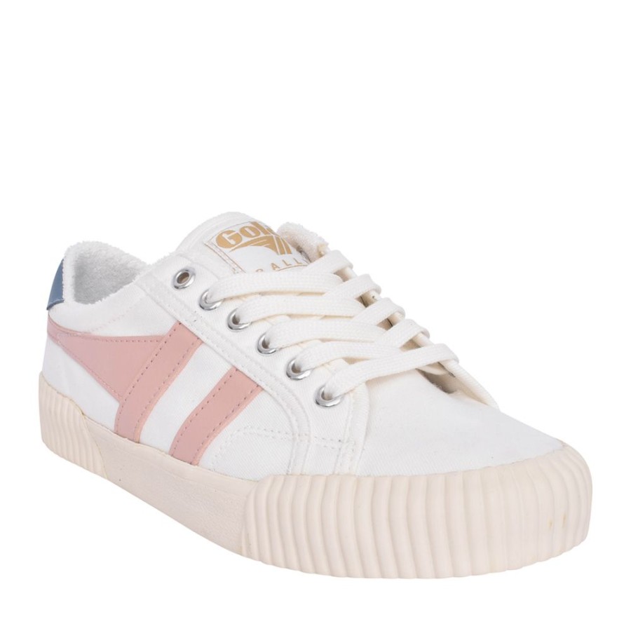 Ladies GOLA | Ladies Rally Clb395 Laced Trainer In Off White