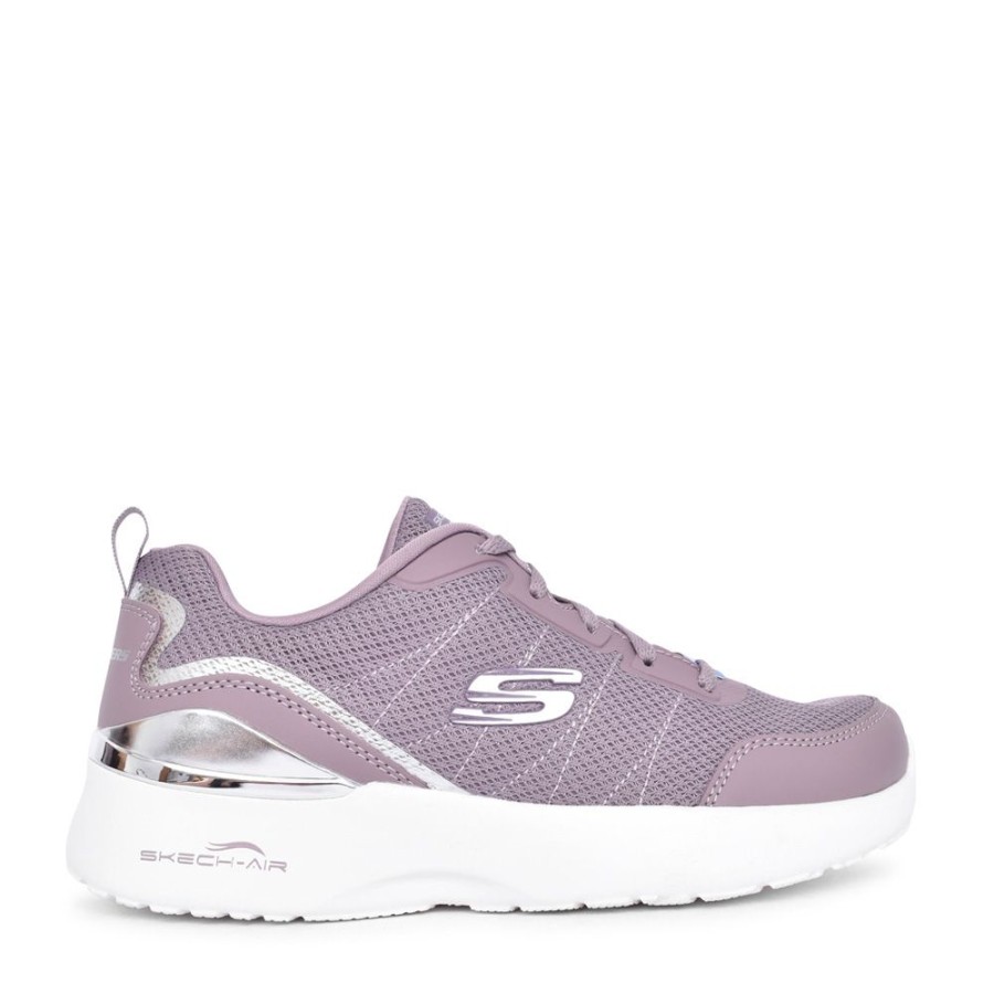 Ladies SKECHERS | Ladies 149660 Dynamight Trainer In Lavender