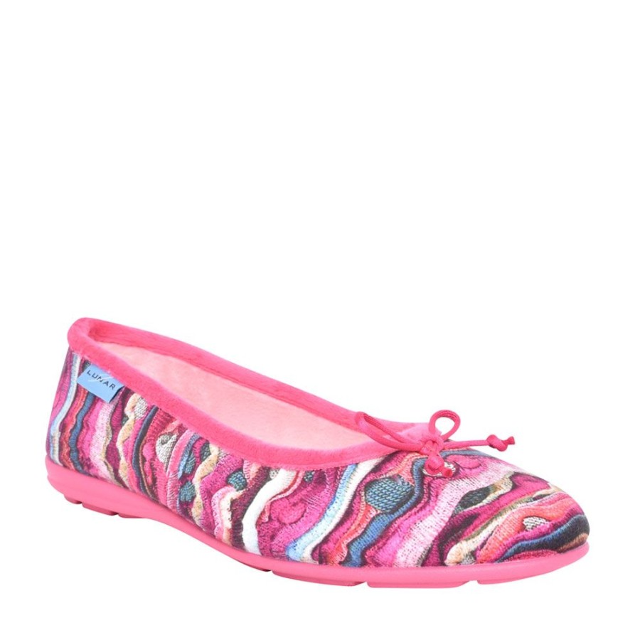 Ladies LUNAR | Ladies Kyra Kla127 Pump Slipper In Pink