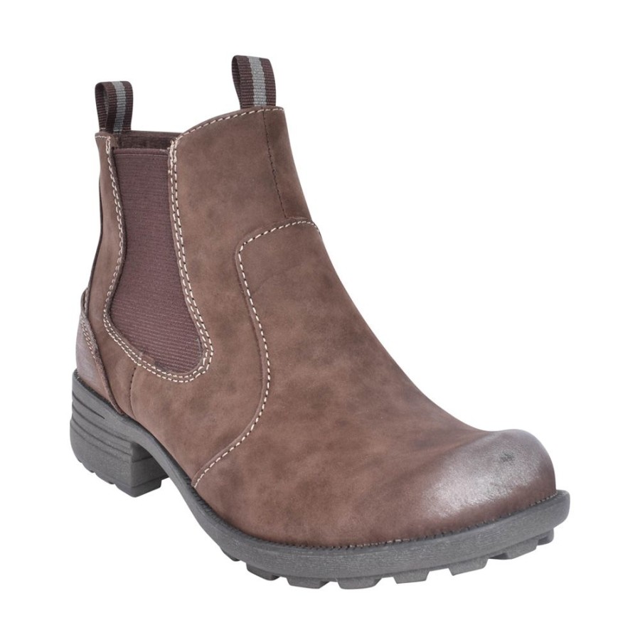 Ladies FREE SPIRIT | Ladies Ascot Ankle Boot In Brown