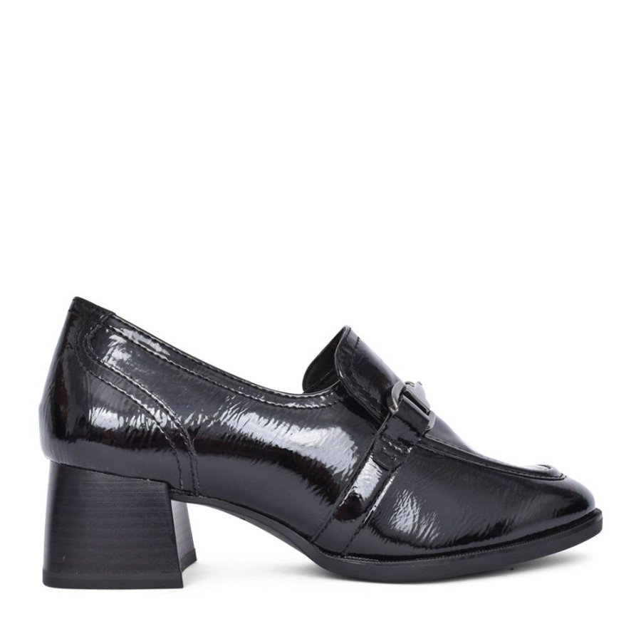 Ladies TAMARIS | Ladies 1-24434 Block Heel Shoe In Black