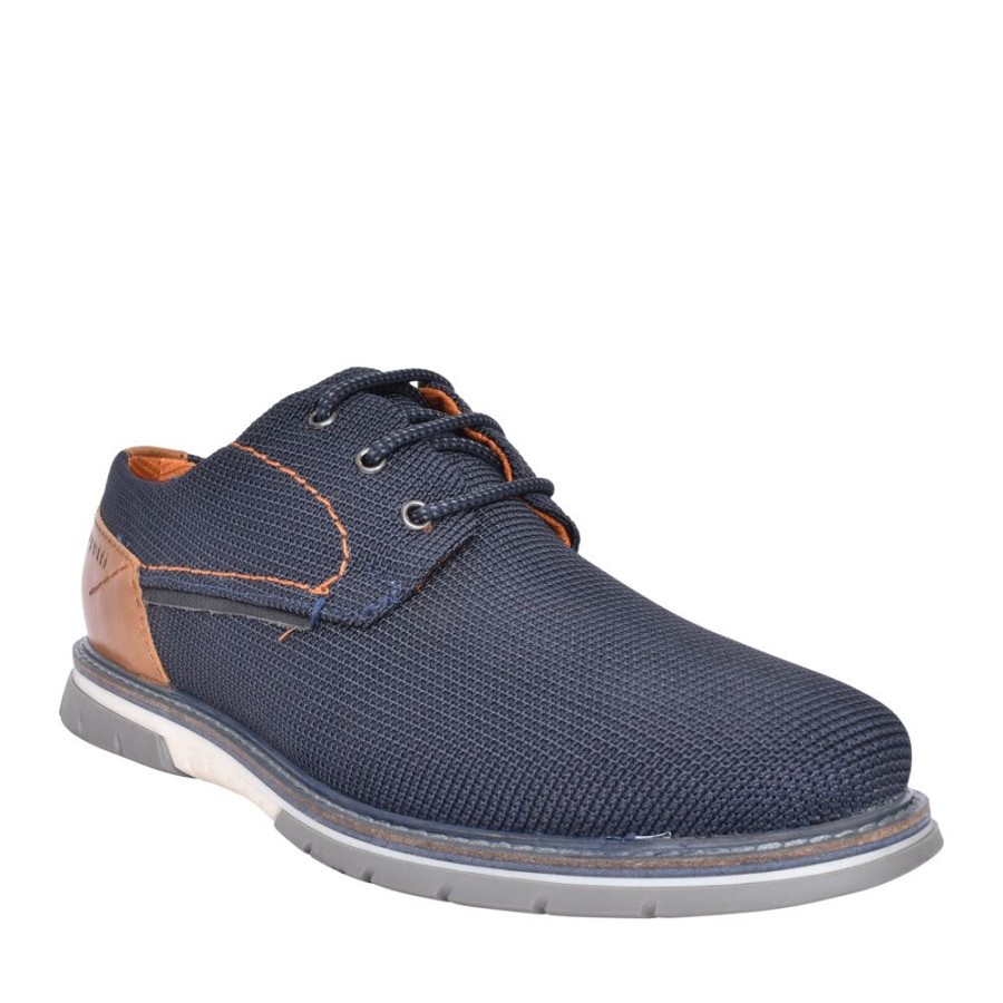 Mens BUGATTI | Mens Aer036 Shoe In Navy