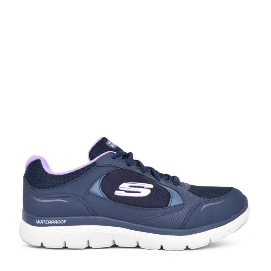 Ladies SKECHERS | Ladies 149299 Flex Appeal 4.0 Laced Trainer In Navy