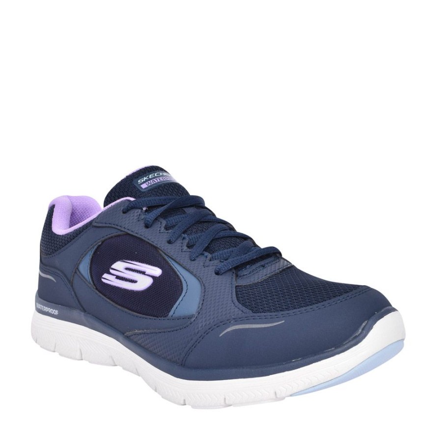 Ladies SKECHERS | Ladies 149299 Flex Appeal 4.0 Laced Trainer In Navy