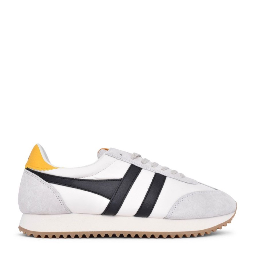 Mens GOLA | Men Contact Leather Cmb261 Trainer In Off White