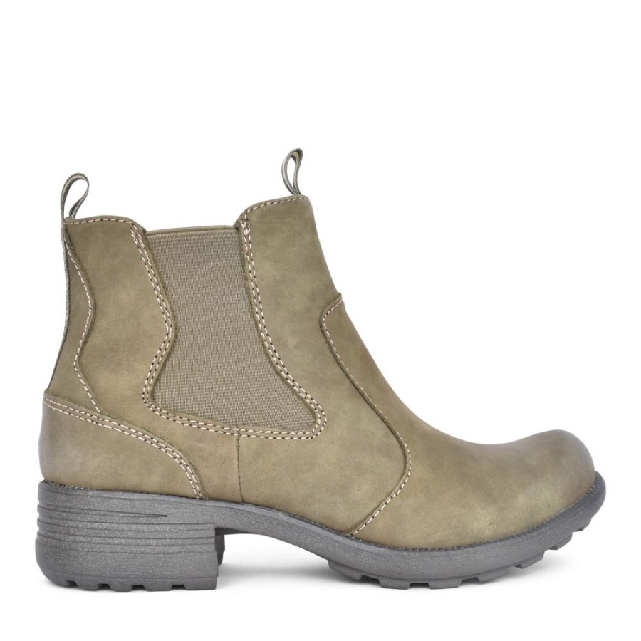 Ladies FREE SPIRIT | Ladies Ascot Ankle Boot In Olive