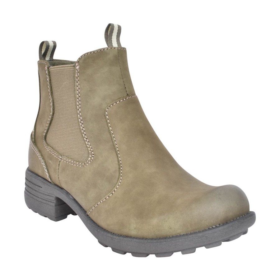 Ladies FREE SPIRIT | Ladies Ascot Ankle Boot In Olive