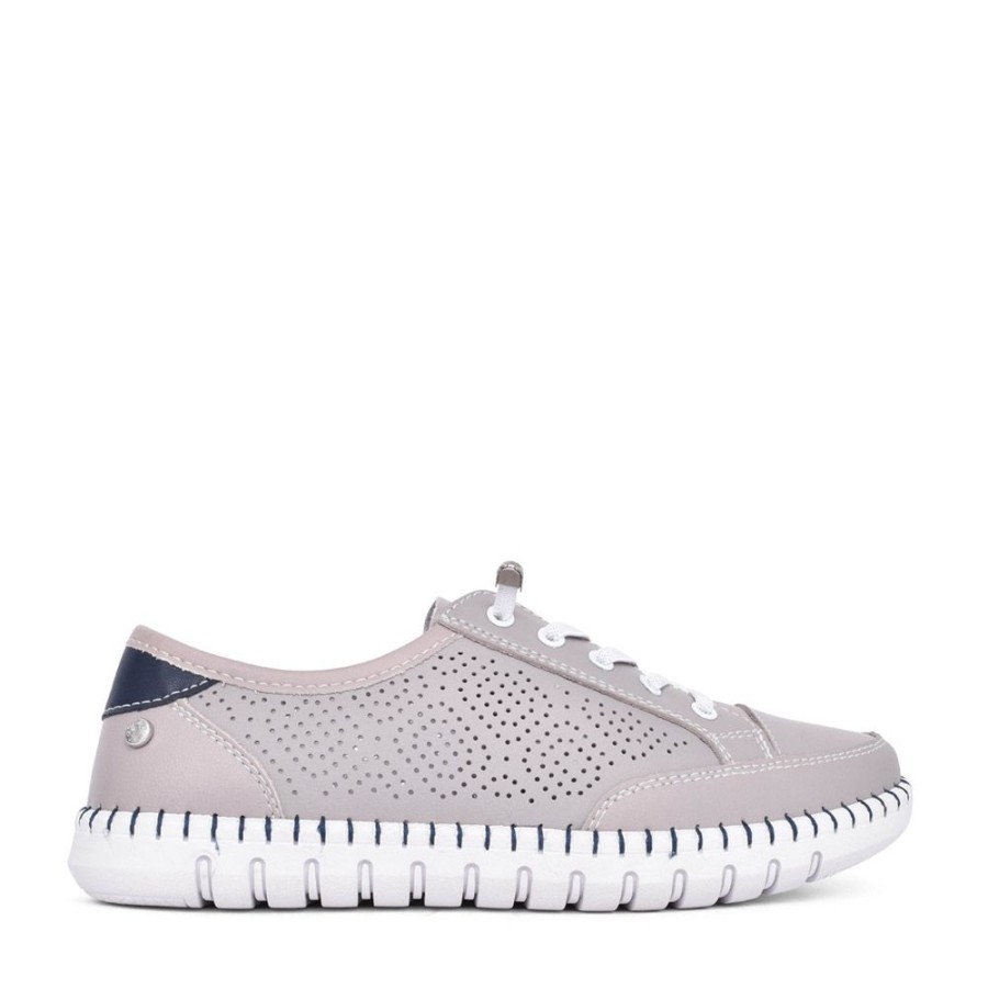 Ladies DRYLS | Ladies Dryls Nineteen Trainer In Stone