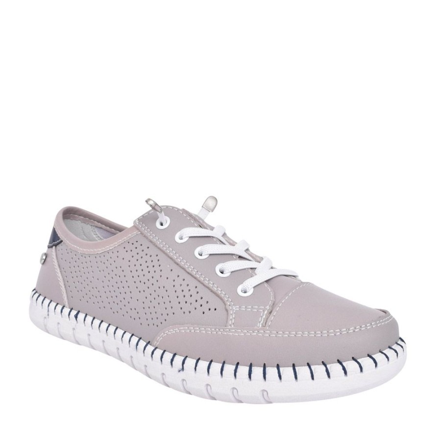 Ladies DRYLS | Ladies Dryls Nineteen Trainer In Stone