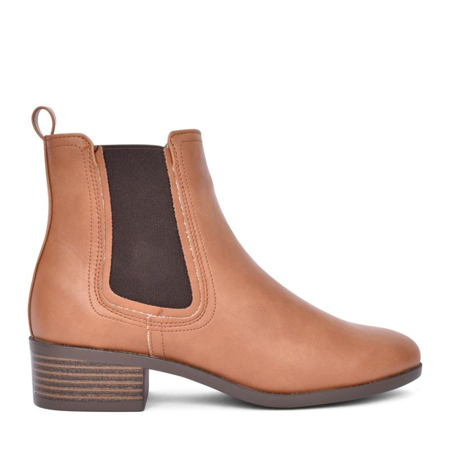 Ladies NOVO BRANDS | Ladies Chelsea Boot In Tan