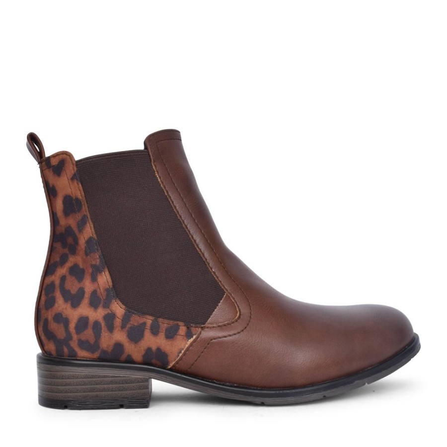 Ladies MARCO TOZZI | Ladies 2-25039 Chelsea Ankle Boot In Brown