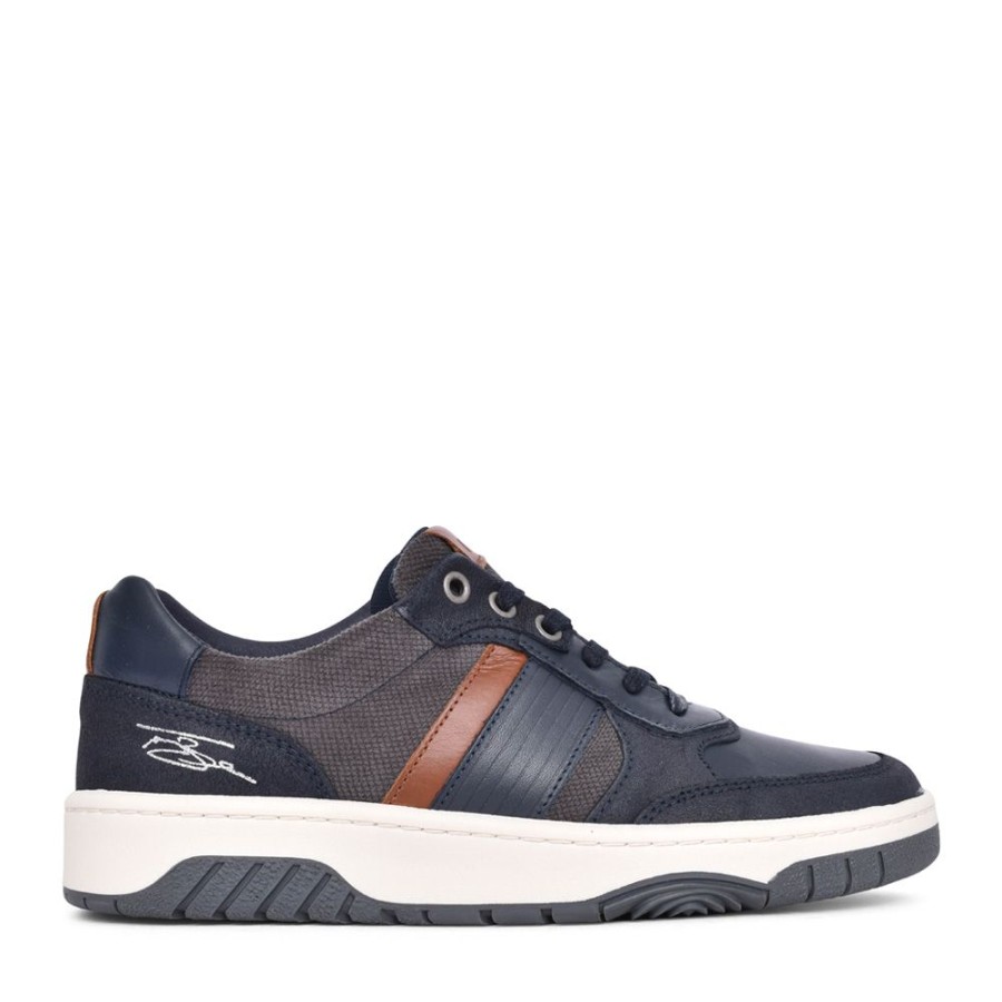 Mens LLOYD & PRYCE | Mensthomas Laced Trainer In Navy