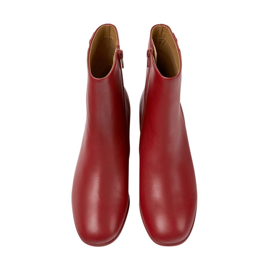 Ladies CAMPER | Ladies Katie K400664Ankle Boot In Burgandy