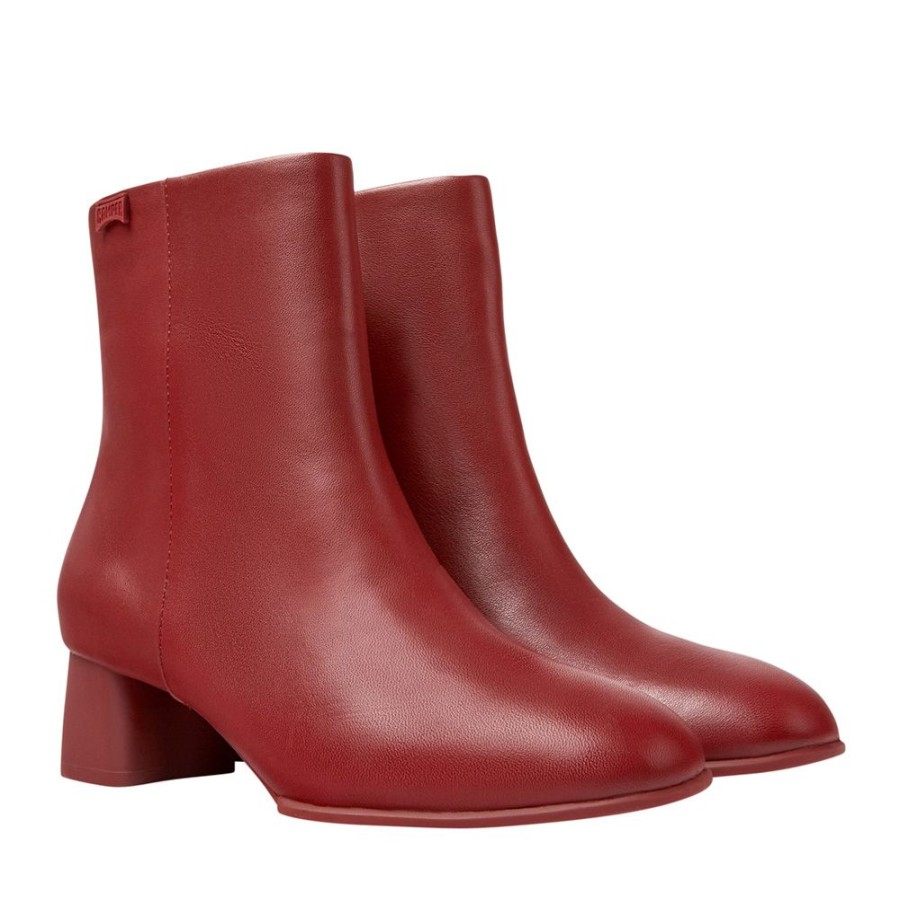 Ladies CAMPER | Ladies Katie K400664Ankle Boot In Burgandy