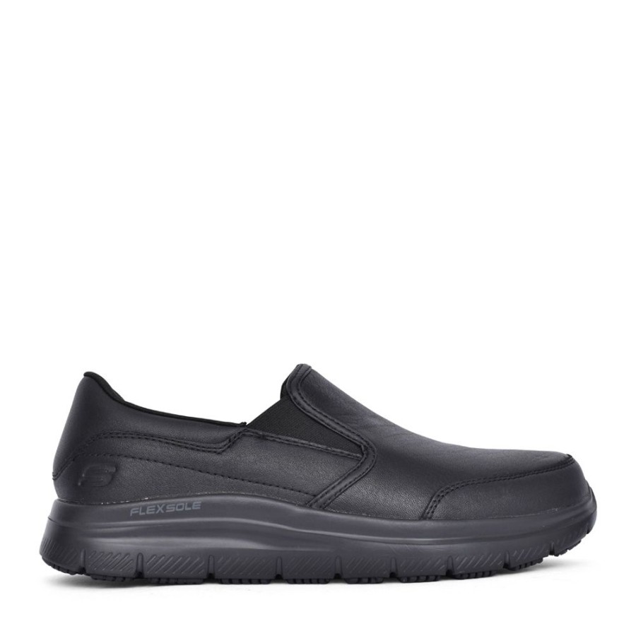 Mens SKECHERS | Mens 77071Ec Bronwood Shoe In Black