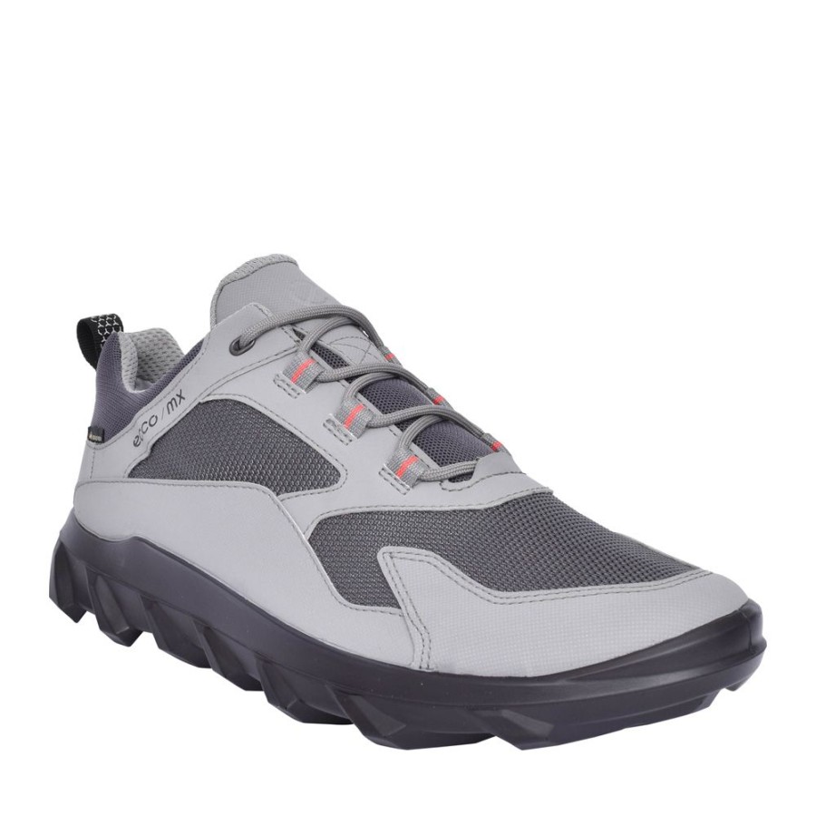 Mens ECCO | Mens Mx Gore-Tex Trainer In Grey