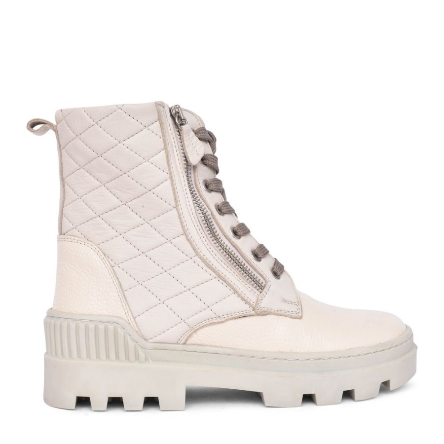 Ladies ADESSO | Ladies Drew A7138 Ankle Boot In Cream