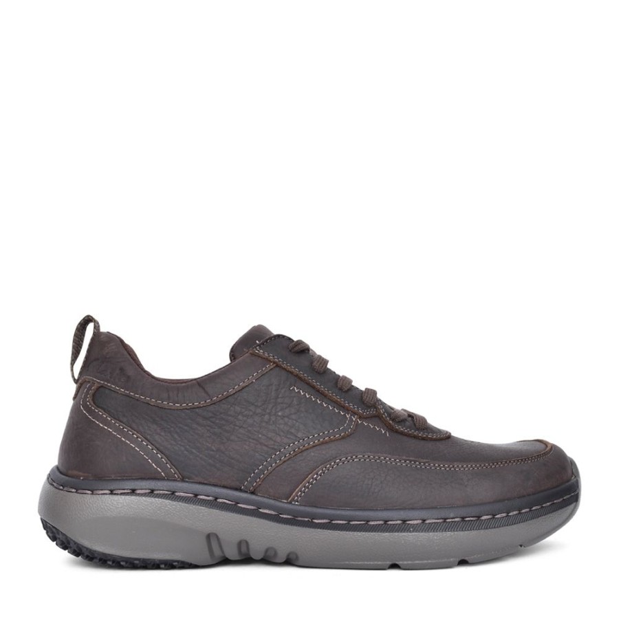 Mens CLARKS | Mens Clarks Pro Lace Dark Brown G-Fit Laced Shoe In Dark Brown